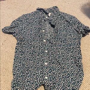 Floral Button-Up Shirt